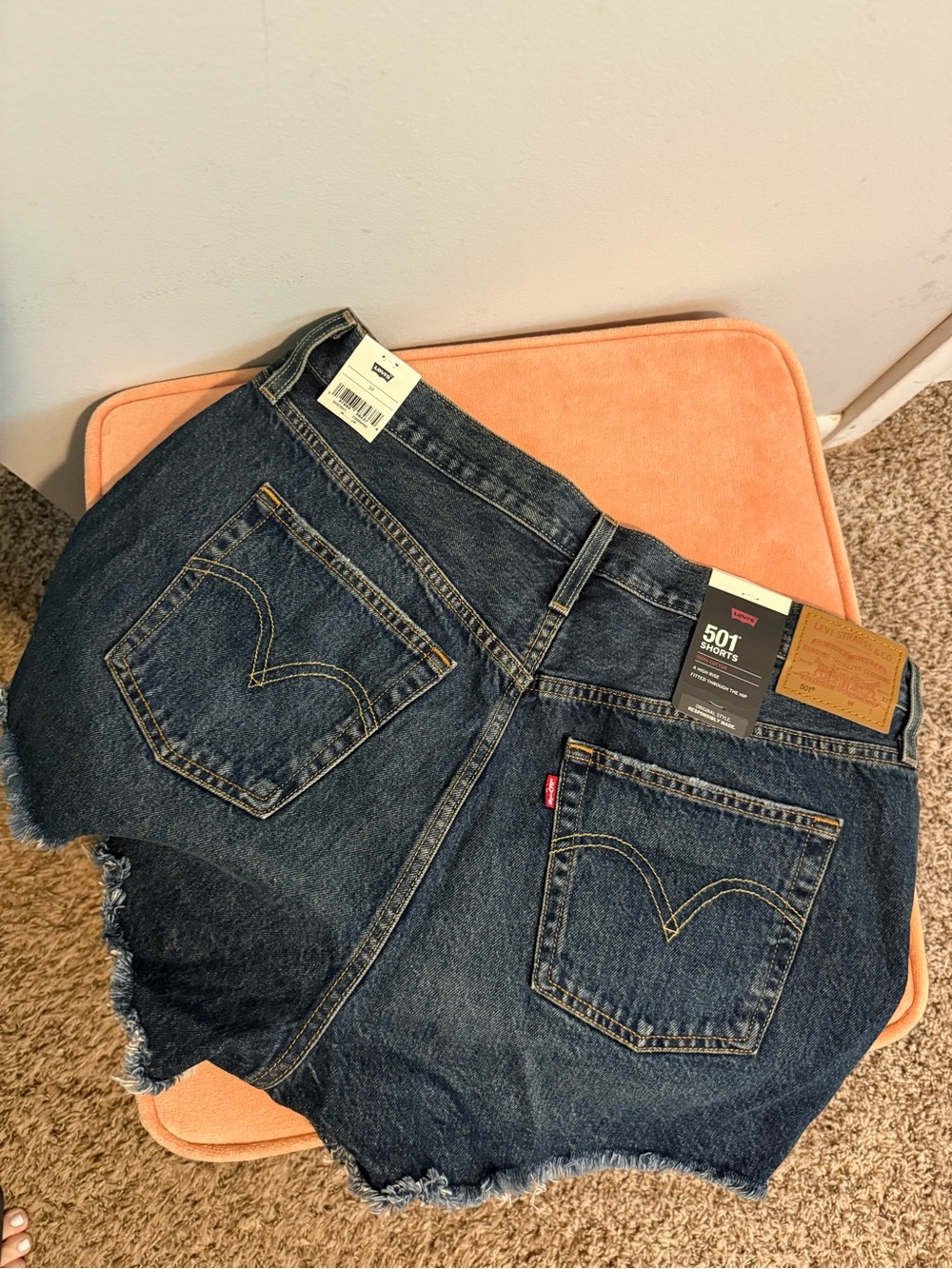 Levi’s 501 Jean Shorts 34 NWT - Picture 3 of 7
